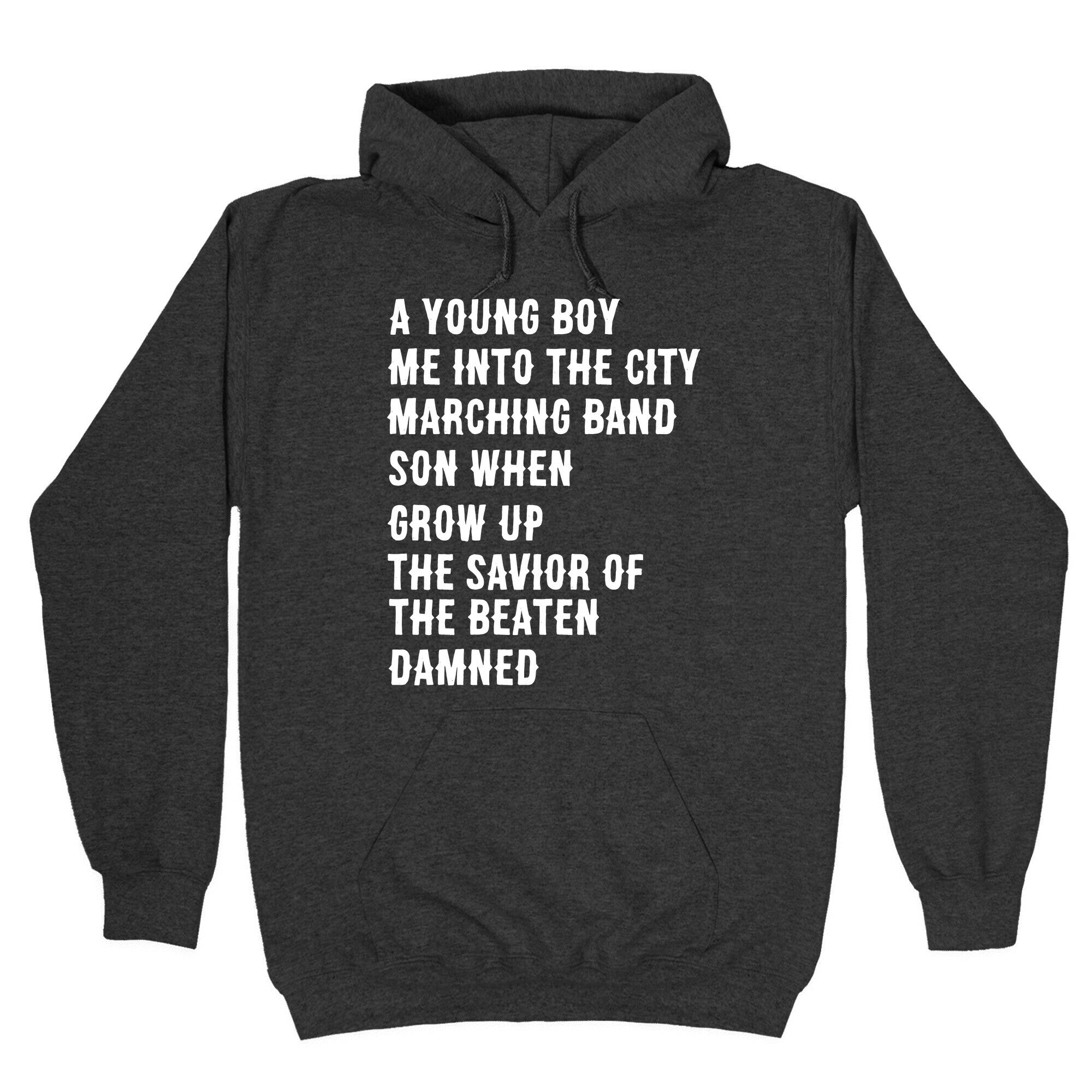 When I Was a Young Boy (1 of 2 pair) Hoodie